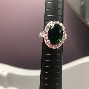 Emerald Green Ring